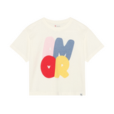 Brands4Kids/Noppies - Witte T-shirt 'Amor'