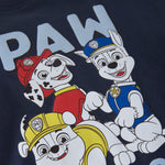 Brands4Kids/Minymo - Donkerblauwe T-shirt met lange mouwen met 'Paw Patrol'