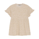Brands4Kids/Daily Seven - Beige jurk in dierenprint