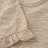 Brands4Kids/Daily Seven - Beige jurk in dierenprint
