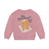 Daily Seven - Roze trui met backprint