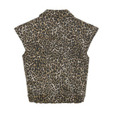 Indian Blue Jeans - Luipaard gilet