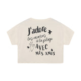 Indian Blue Jeans - Beige T-shirt