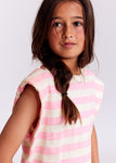 American Outfitters - Roze gestreepte top