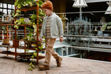 Daily Seven - Camelkleurige corduroy broek