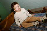 Daily Seven - Camelkleurige corduroy broek