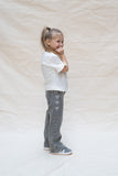 Daily Seven - Grijze jeansbroek