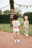 BrandsKids/Daily Seven - Wit T-shirt met opdruk op de rug