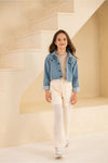Like FLO - Lichtblauwe jeansjas