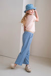 Like FLO - Lichtblauwe stoffen broek