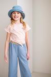 Like FLO - Lichtblauwe stoffen broek