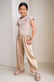 Like FLO - Gouden plissé broek