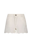 Like FLO - Witte short met broderie