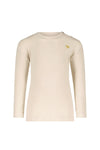 Like FLO - Beige T-shirt met lange mouwen
