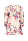Like FLO - Jurk met rozige print voor kleine meisjes