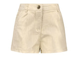 Like FLO - Short in metallic stof