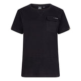 Indian Blue Jeans - Zwarte T-shirt met borstzakje