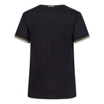 Indian Blue Jeans - Zwarte T-shirt met borstzakje