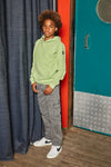 Indian Blue Jeans - Muntgroene hoodie
