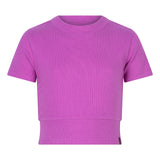 Indian Blue Jeans - Violet crop T-shirt