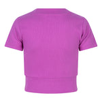 Indian Blue Jeans - Violet crop T-shirt