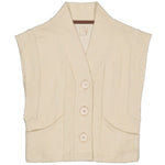 LEVV - Beige gilet