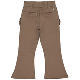 LEVV - Bruine broek met wijde pijpen
