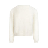 No Way Monday - Gebroken witte fluffy trui