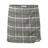 No Way Monday - Geruite skort