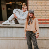 No Way Monday - Donkergrijze jeansbroek