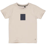LEVV - Beige T-shirt met het logo