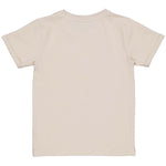 LEVV - Beige T-shirt met het logo