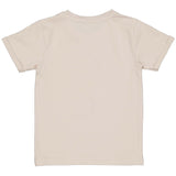 LEVV - Beige T-shirt met het logo