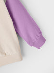 Name it - Beige sweater met verschillende mouwen (voor kleine meisjes)