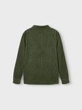 Name it - Kakikleurige ribfluwelen hemd