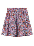 Name it - Plooirok met lilakleurige bloemenprint