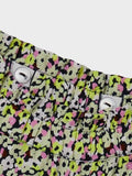 Name it - Plooirok met groenige bloemenprint