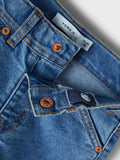 Name it - Blauwe straight jeansbroek