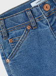 Name it - Blauwe straight jeansbroek