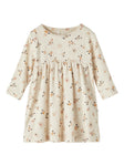 Name it - Lichtroze jurk met bloemenprint