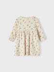 Name it - Lichtroze jurk met bloemenprint