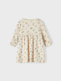Name it - Lichtroze jurk met bloemenprint