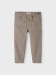 Name it - Broek met pied de poule ruiten