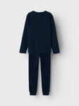 Name it - Donkerblauwe voetbal pyjama