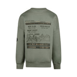No way monday - Oudgroene sweater