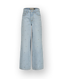 Raizzed - Wijde jeansbroek met studs