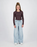 Raizzed - Wijde jeansbroek met studs