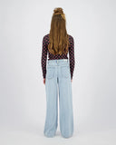 Raizzed - Wijde jeansbroek met studs