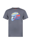 TYGO & vito - Grijze T-shirt met helm