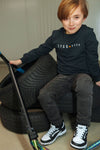 TYGO & vito - Grijze skinny fit jeansbroek
